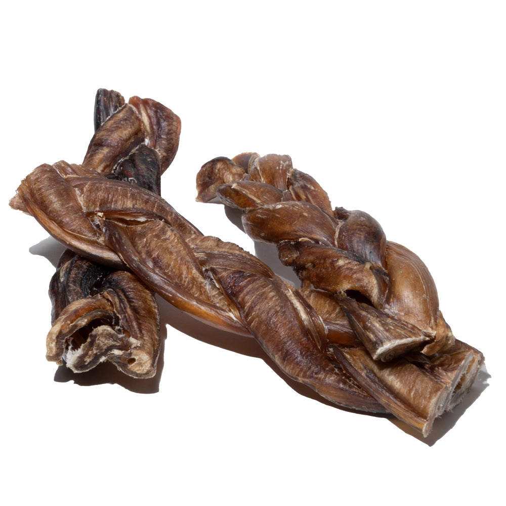 6"-12" Braided Bully Sticks