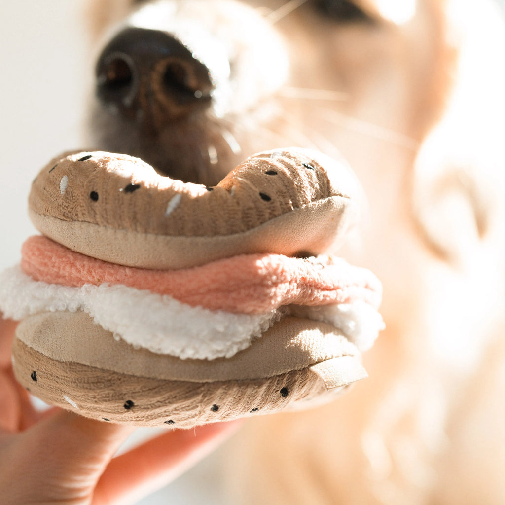 Lambwolf Collective Bagel + Pickle Enrichment Toy