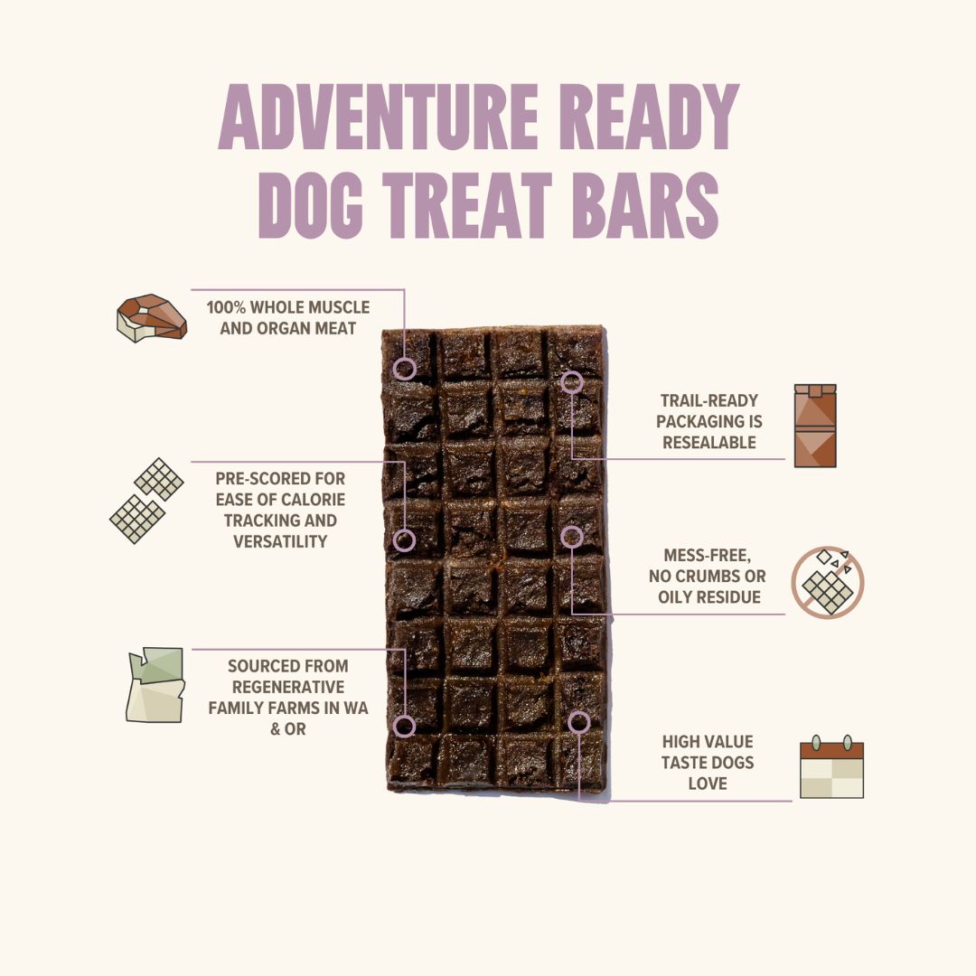 Ryōken Instinct Lamb Treat & Snack Bar For Active Dogs - Energy & Recovery