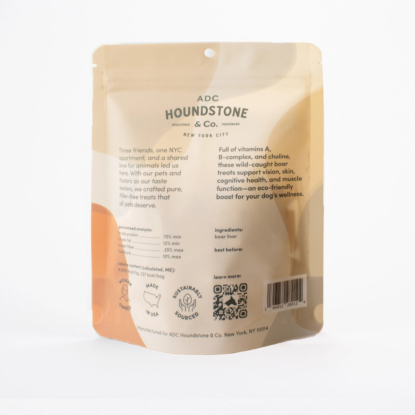 ADC Houndstone Wild Boar Liver Freeze Dried Treats