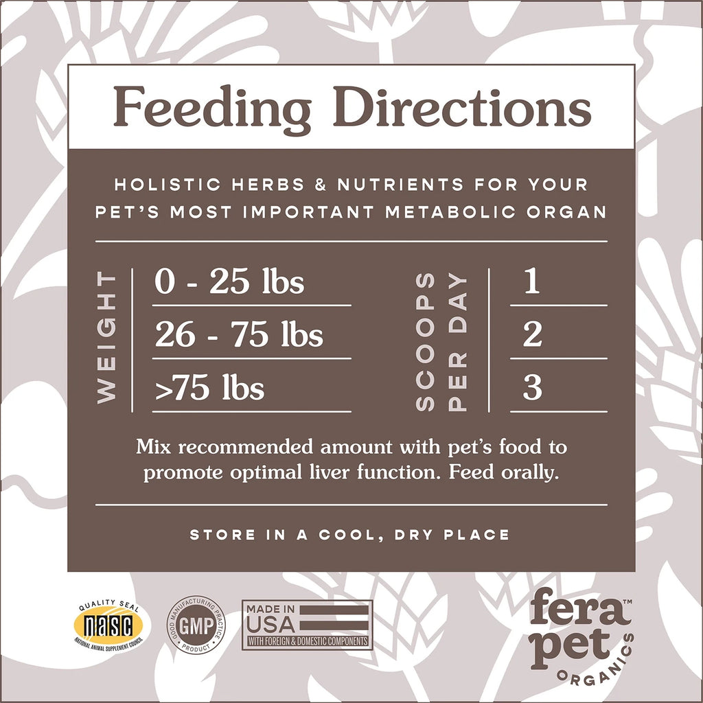 Fera Pets Liver Support Supplement For Dogs and Cats