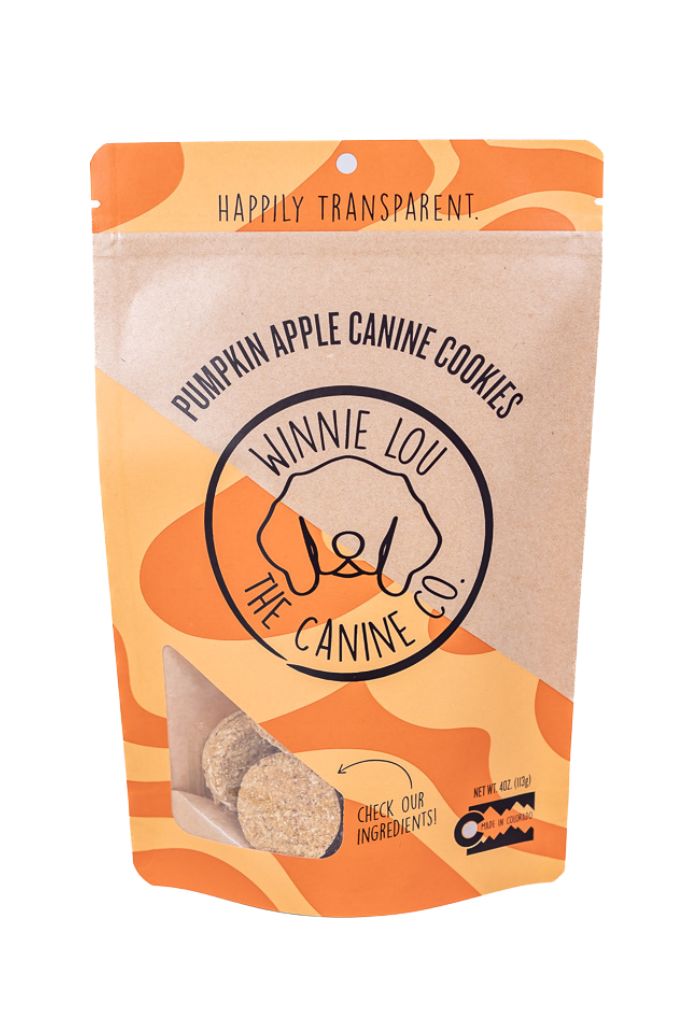 Winnie Lou Pumpkin & Apple Canine Cookies