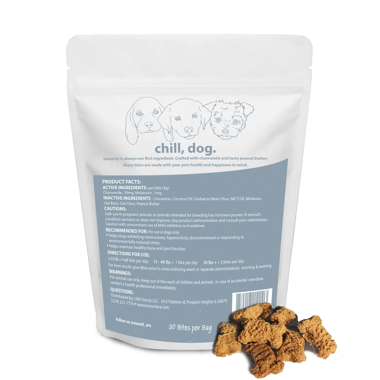 Mount Ara Chill Dog Treats