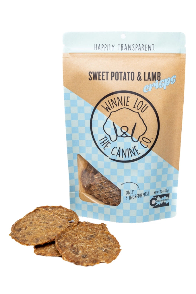 Winnie Lou Sweet Potato & Lamb Crisps
