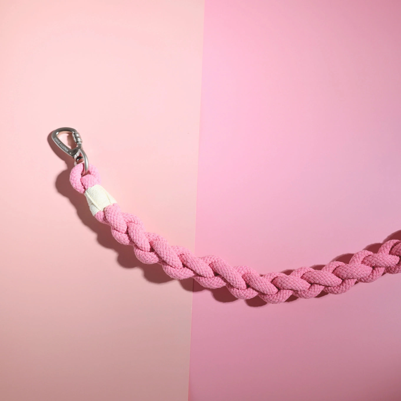 Monli The Cherry Pink Handcrafted Dog Leash