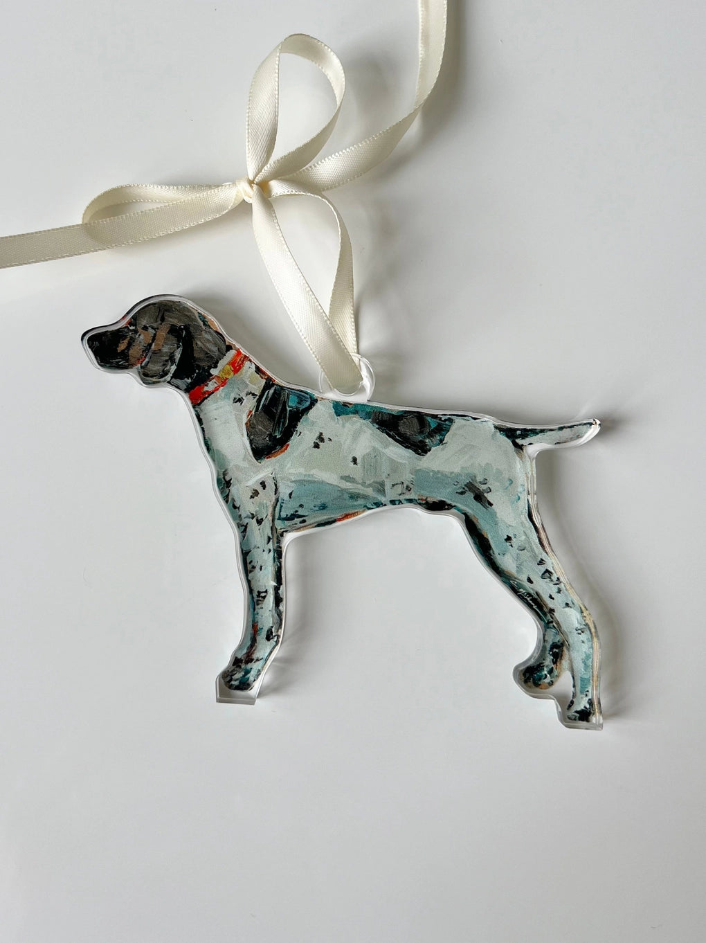 Chelsea McShane Dog Ornament