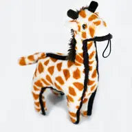 Steel Dog Ruffia Safari Giraffe Dog Toy