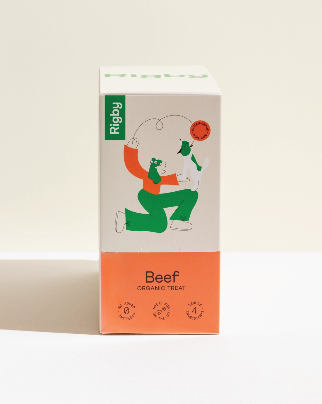 Rigby Organic Beef Squeeze Pouch - 6 Pack
