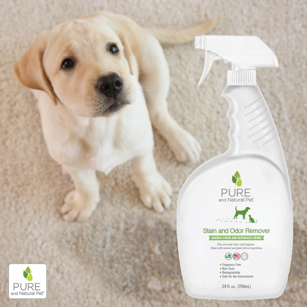 Pure And Natural Pet Stain and Odor Removal Spray