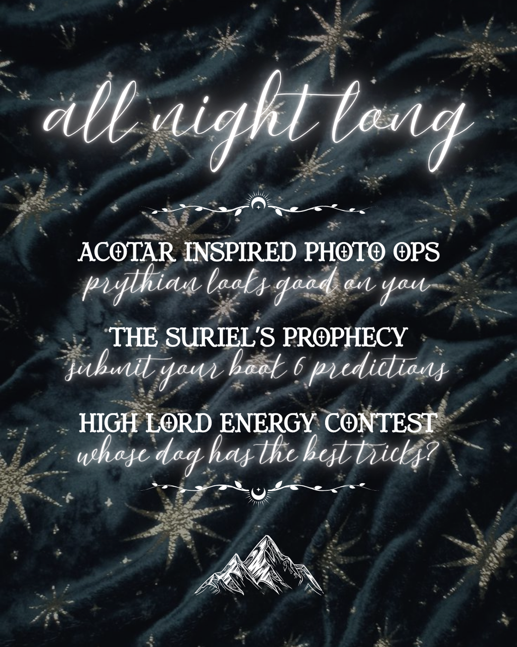 A Night Court Howl | ACOTAR Release Party