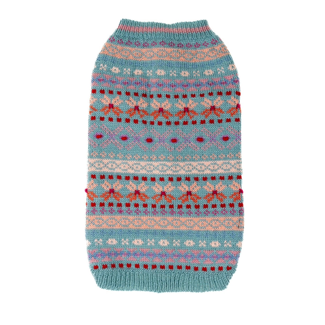 Parker Dog Sweater - Turquoise