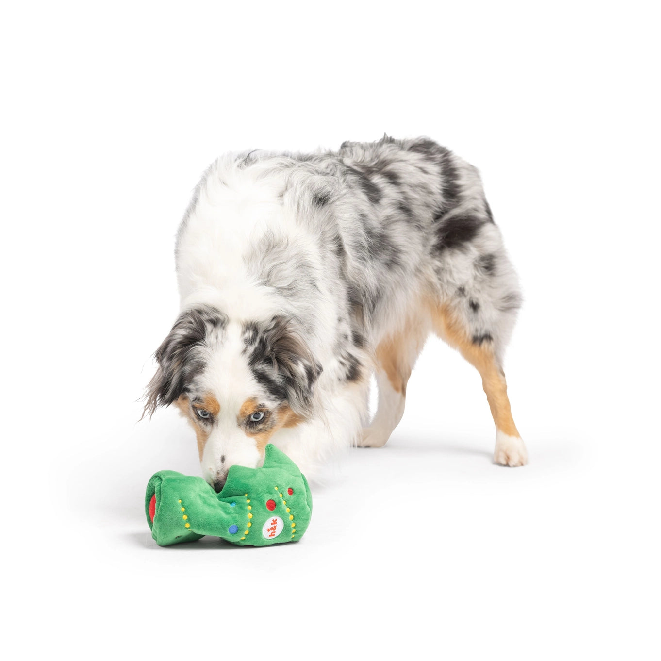 Huxley & Kent Squeak 'n Peek Christmas Tree Dog Toy