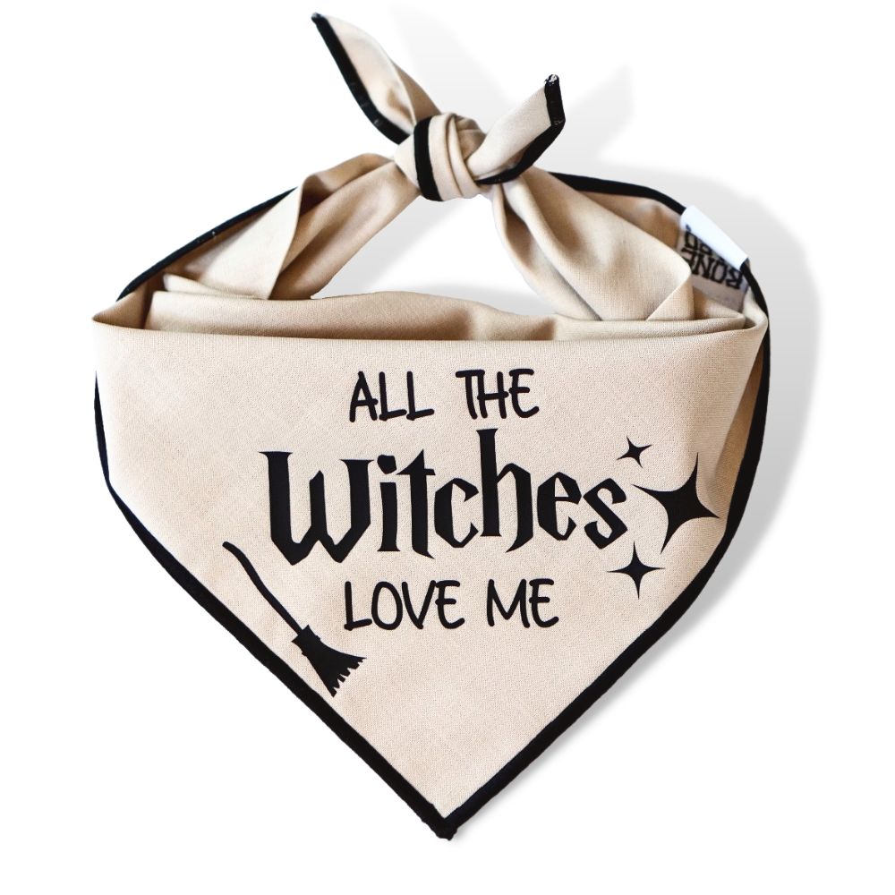 Boneyard Co "All the Witches" Dog Bandana