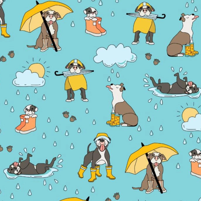 Pittie Clothing Co. 'Its Raining Pitties' Muscle Tee