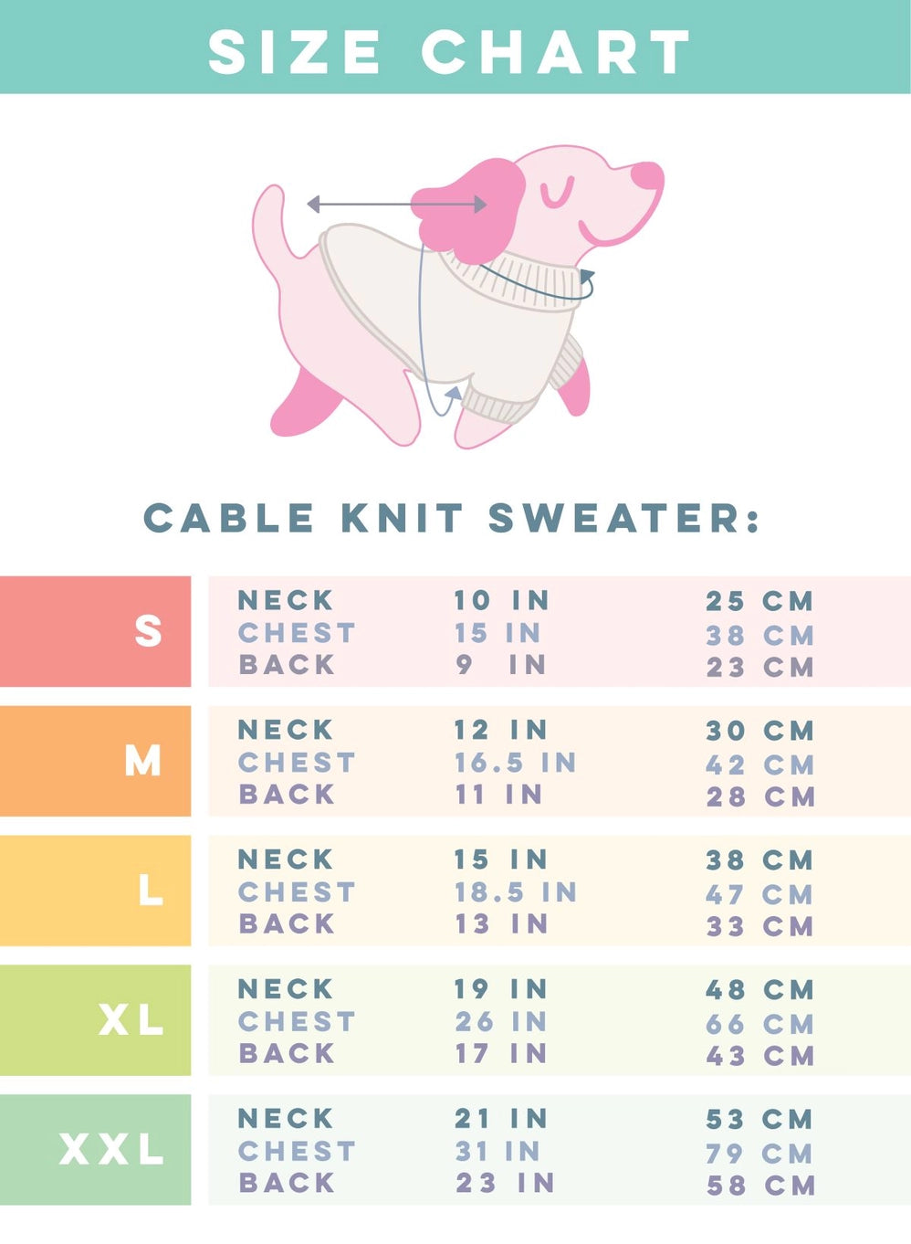 Sassy Woof Dog Cable Knit Sweater