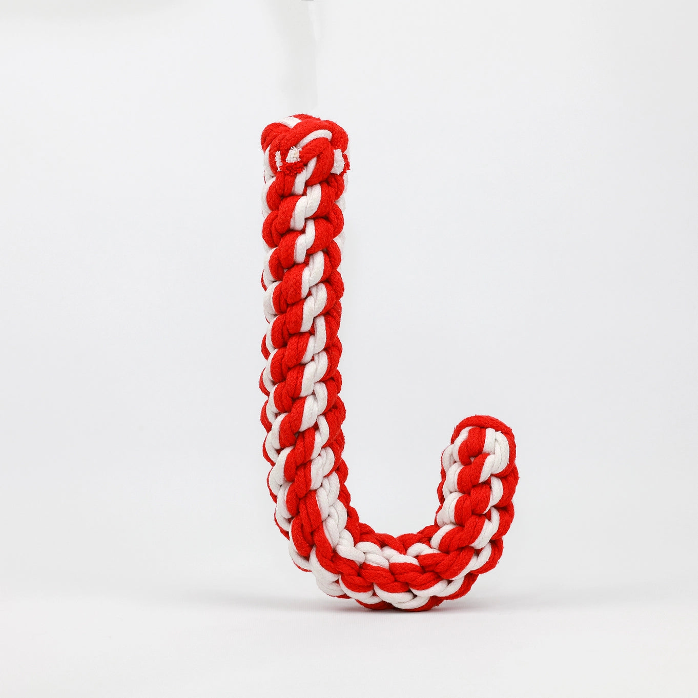 Monli Handmade Candy Cane Rope Dog Toy