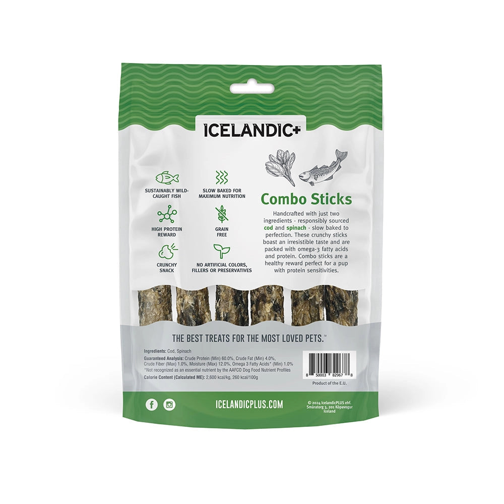 Icelandic+ Cod & Spinach Combo Sticks