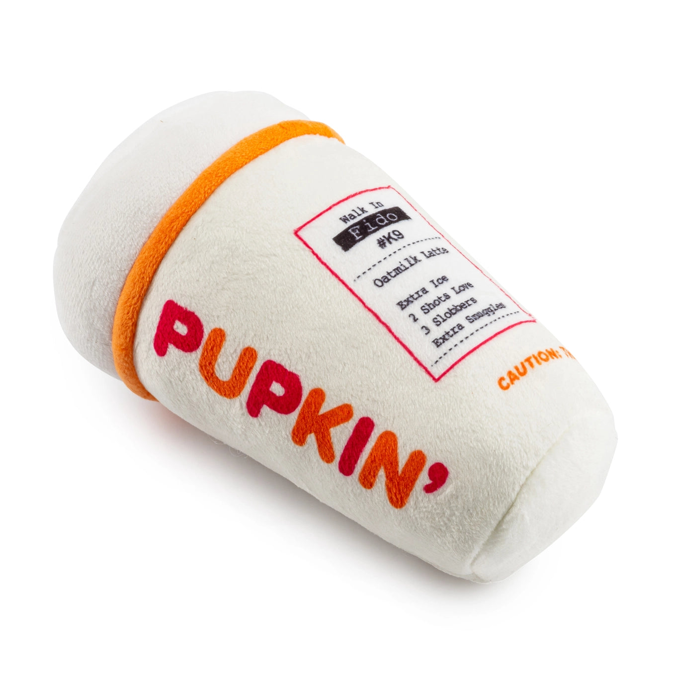 Haute Diggity Dog Pupkin' Donuts Hot Coffee Dog Toy