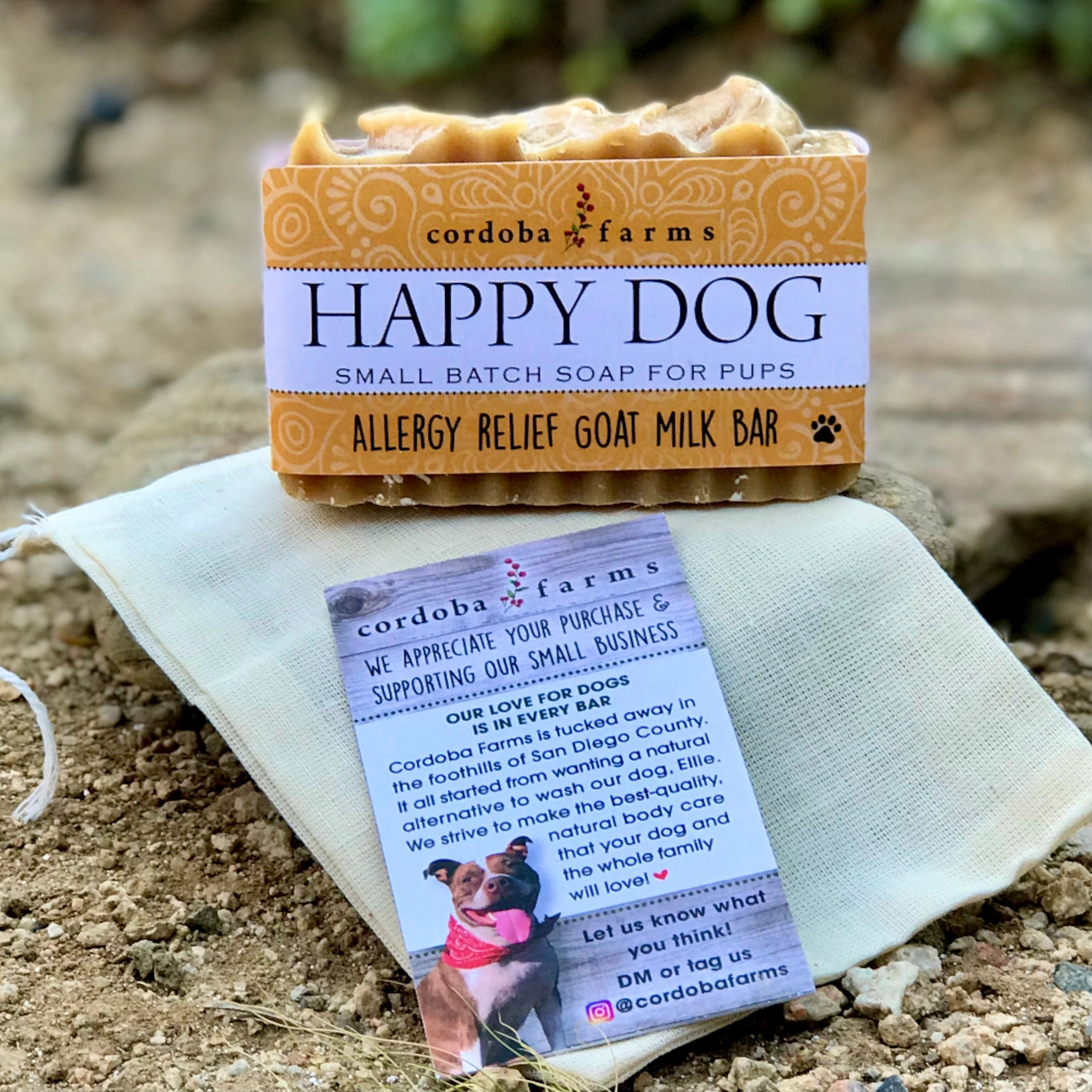 Cordoba Farms Happy Dog Allergy Relief Shampoo