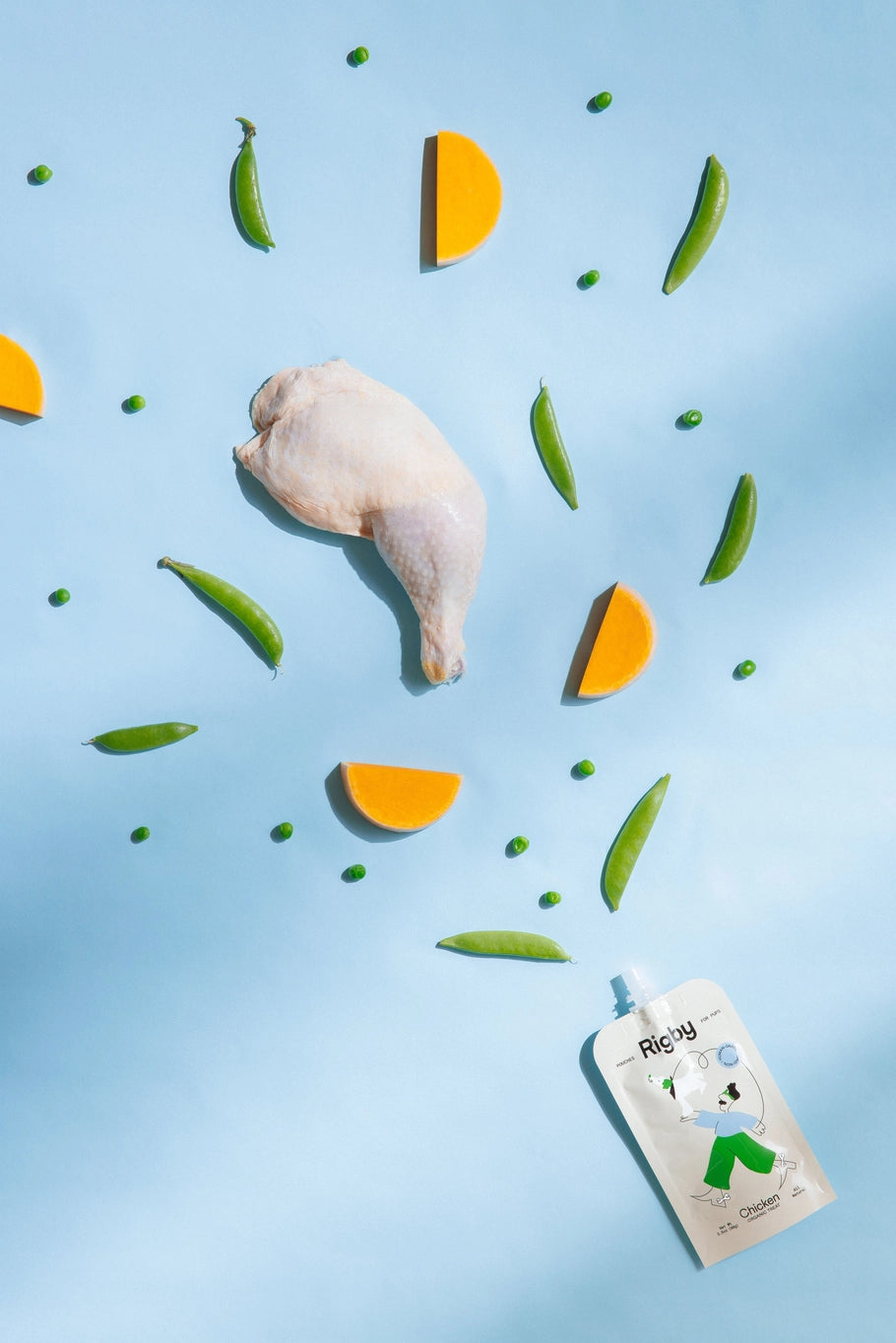 Rigby Organic Chicken Squeeze Pouch - 6 Pack