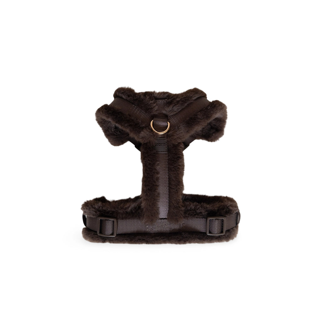 GIGI's USA Comfort Furlowe Harness - Mocha