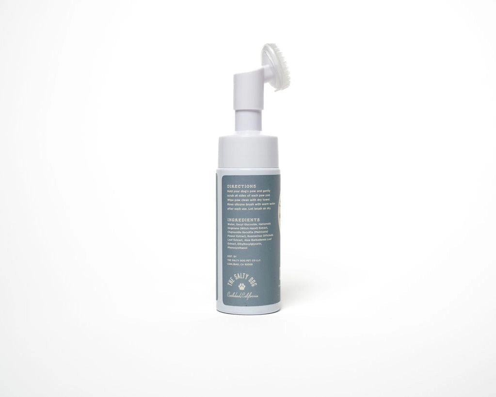 The Salty Dog Co Rinse-Free Dog Paw Cleanser with Aloe + Witch Hazel