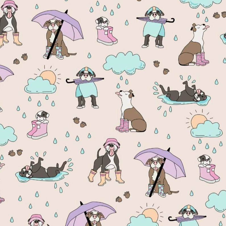 Pittie Clothing Co. 'Its Raining Pitties' Muscle Tee