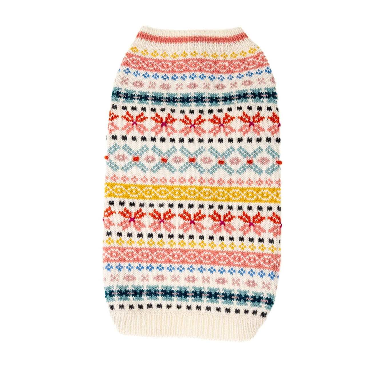 Parker Dog Sweater - Natural