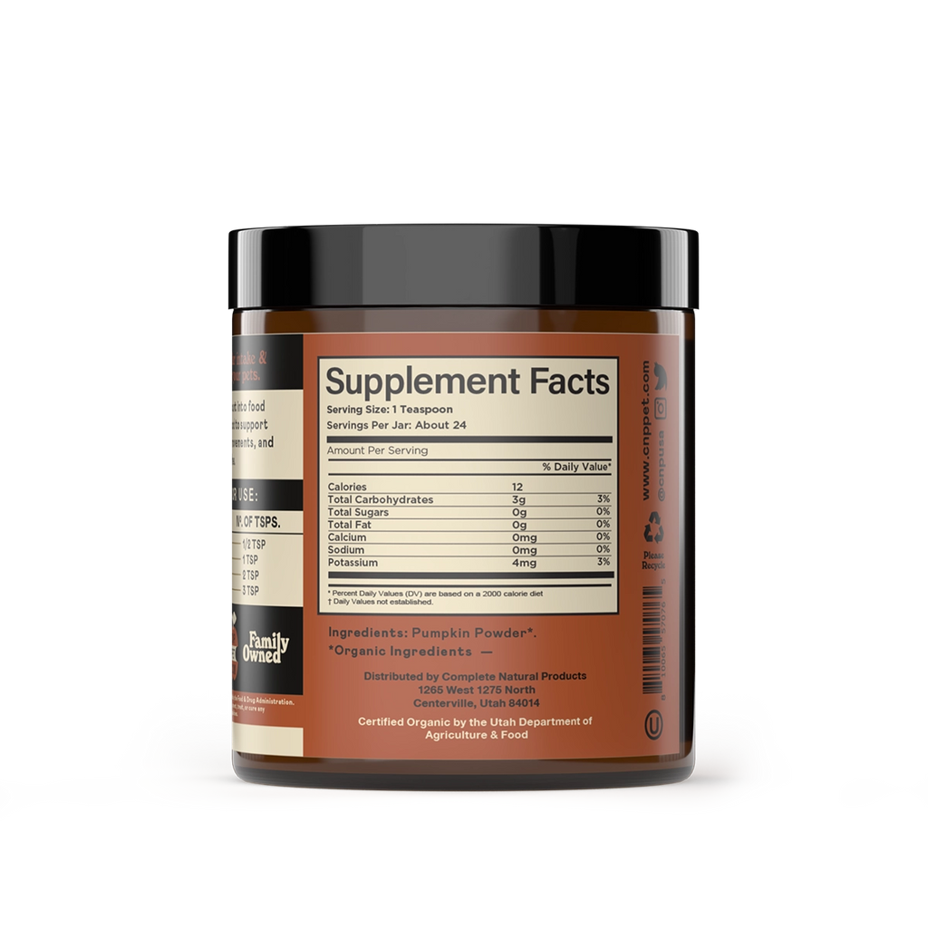 Complete Natural Products Organic Pumpkin Powder