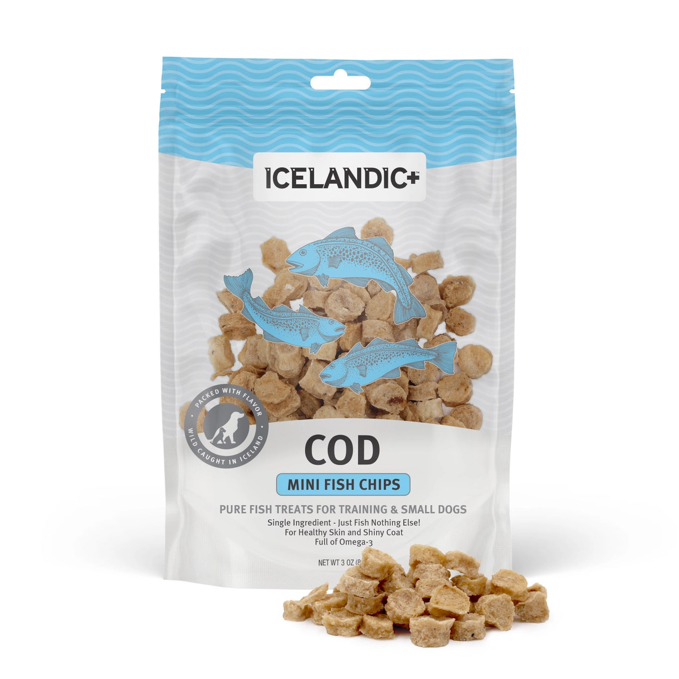 Icelandic+ Mini Cod Fish Chips 2.5oz