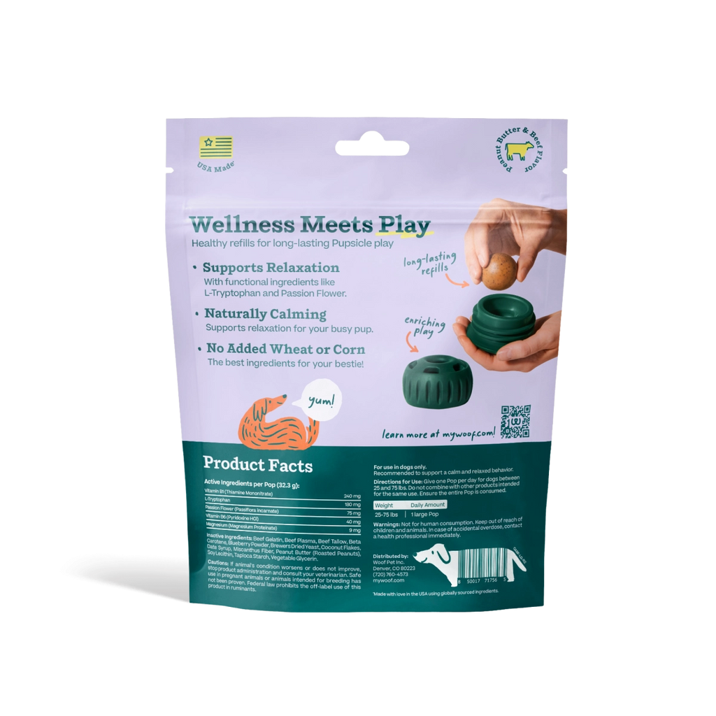 Woof Calming Wellness Pops