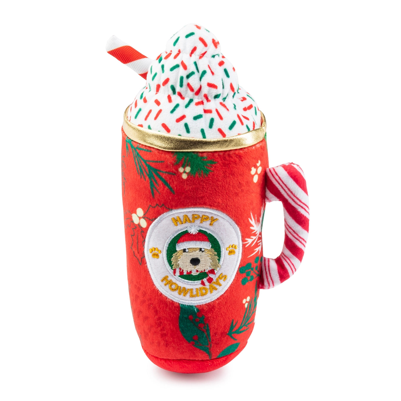 Haute Diggity Dog Howliday Cheer Mug Christmas Dog Toy