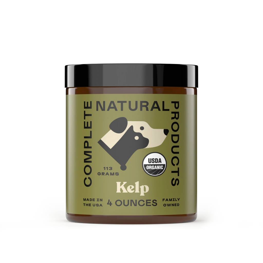 Complete Natural Products Organic Kelp Powder Supplement For Dogs and Cats