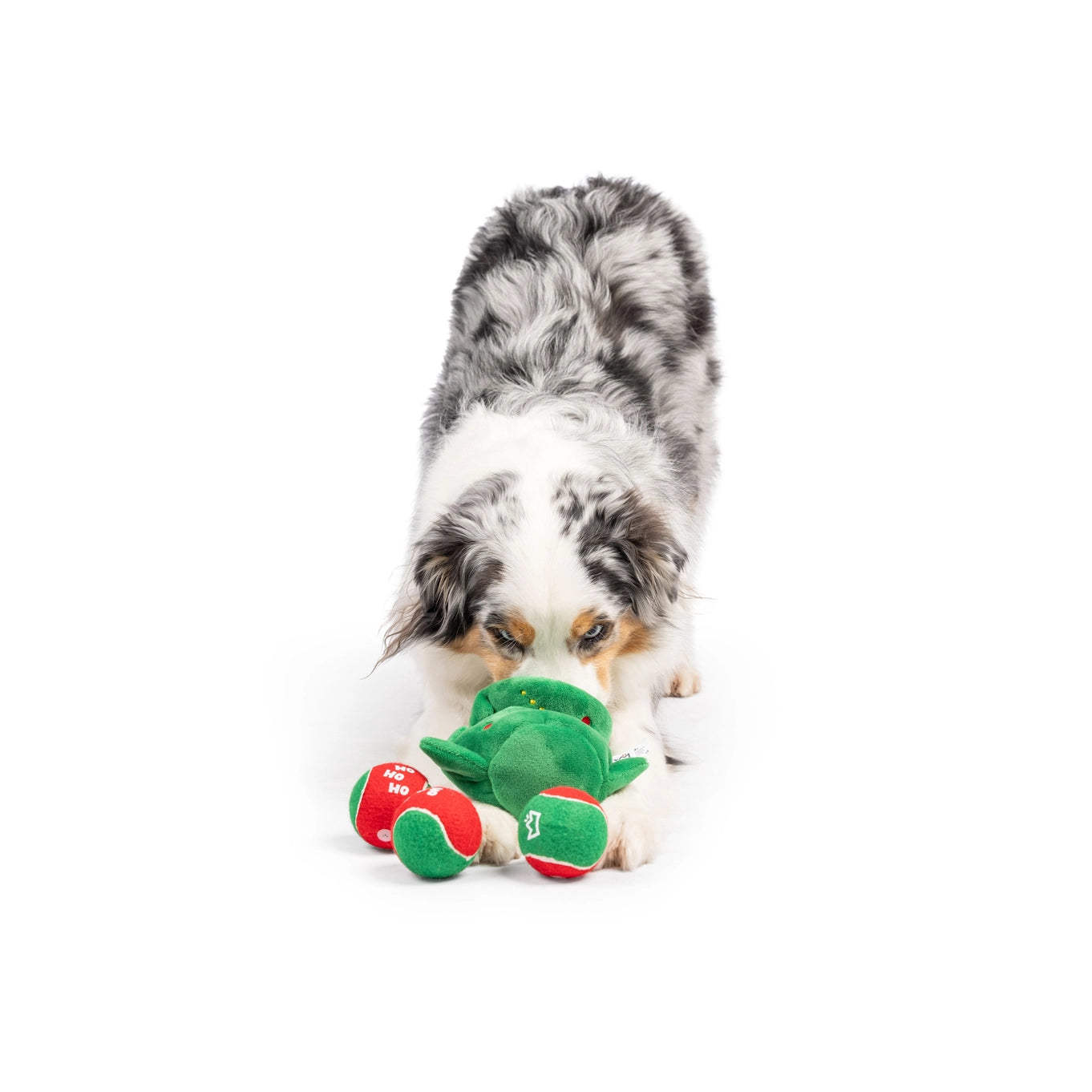 Huxley & Kent Squeak 'n Peek Christmas Tree Dog Toy