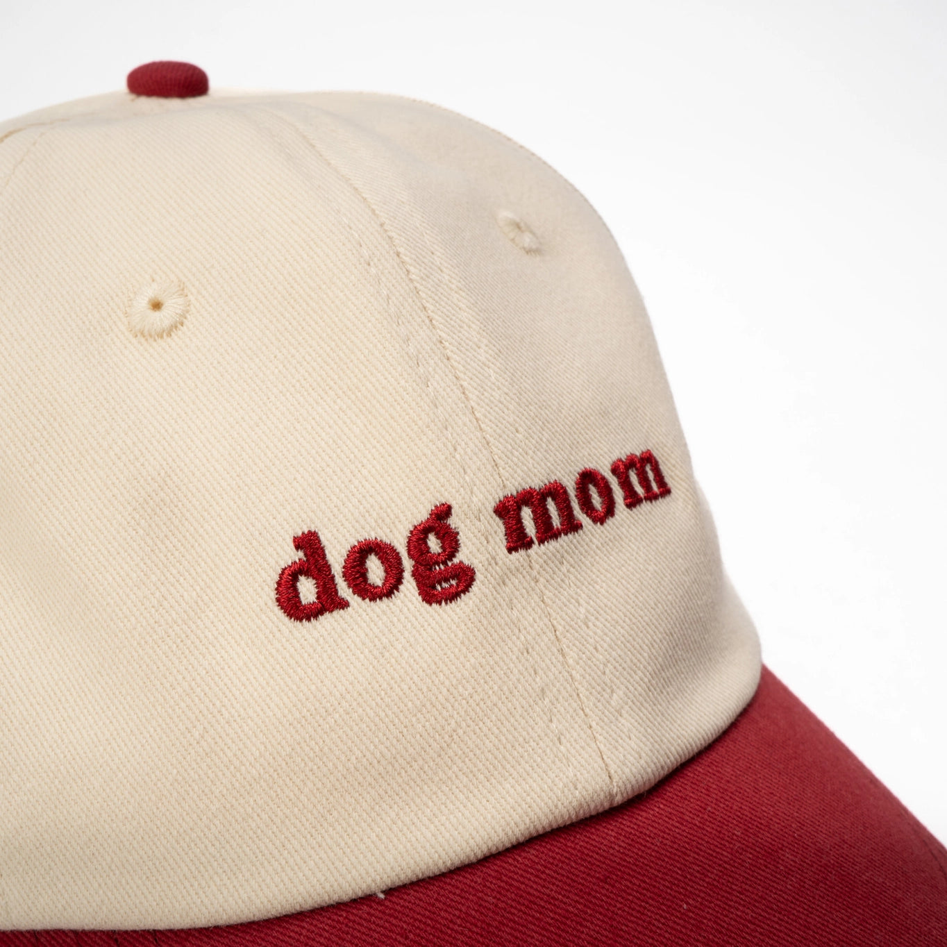 2 Tone Dog Mom Hat