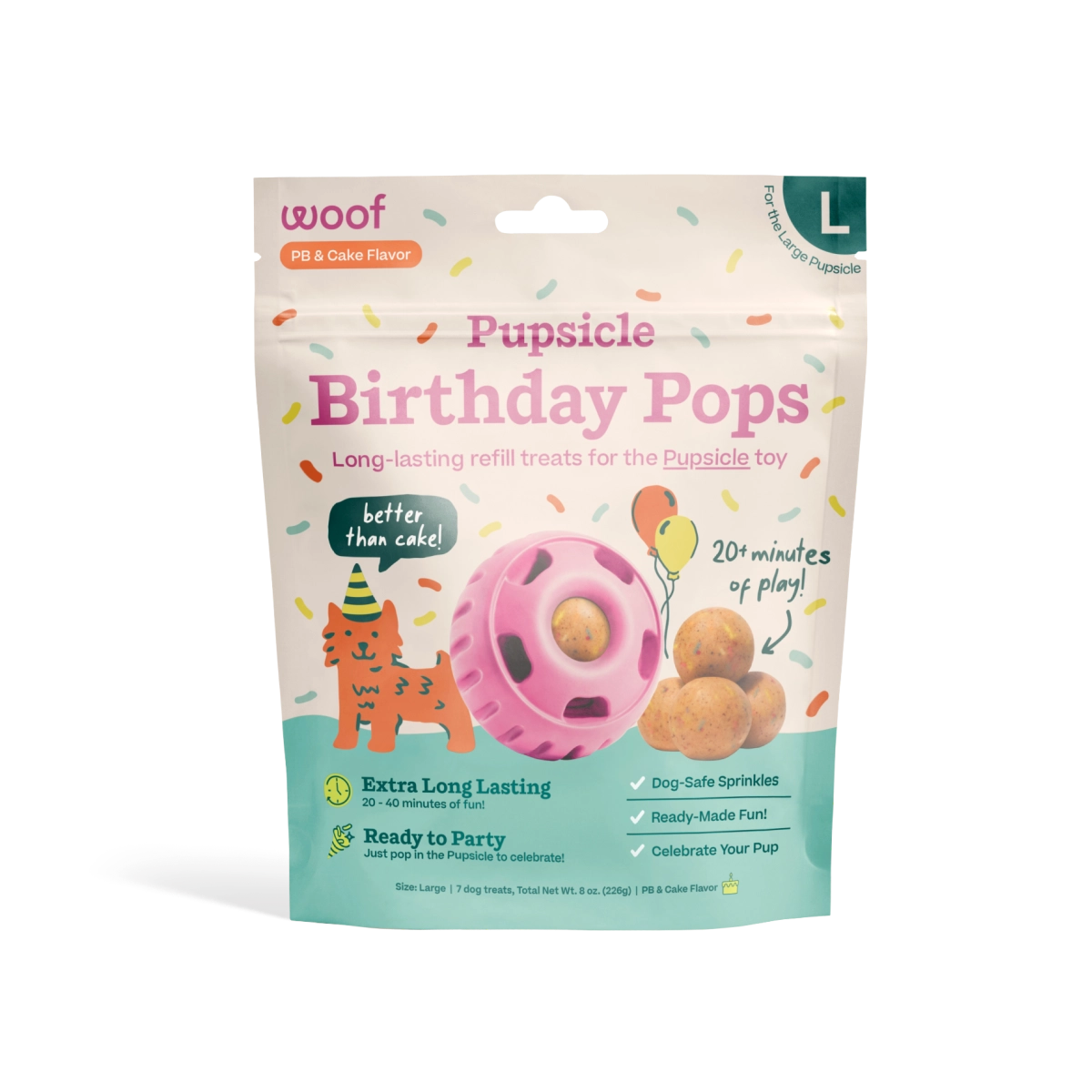 Woof Birthday Pops