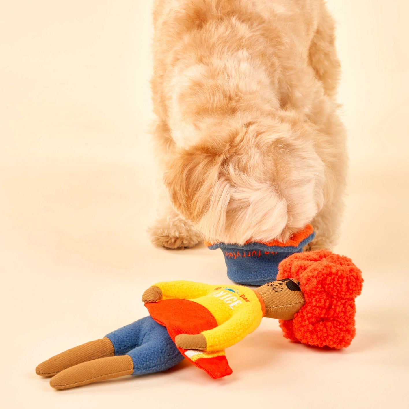The Furry Folks Surfer Hooman Nosework Toy