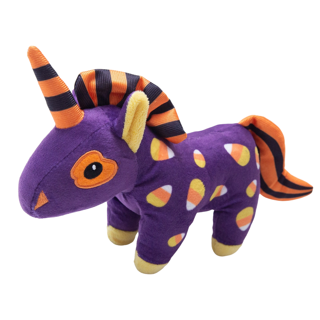 Snug Arooz Candy Corn Unicorn Dog Toy