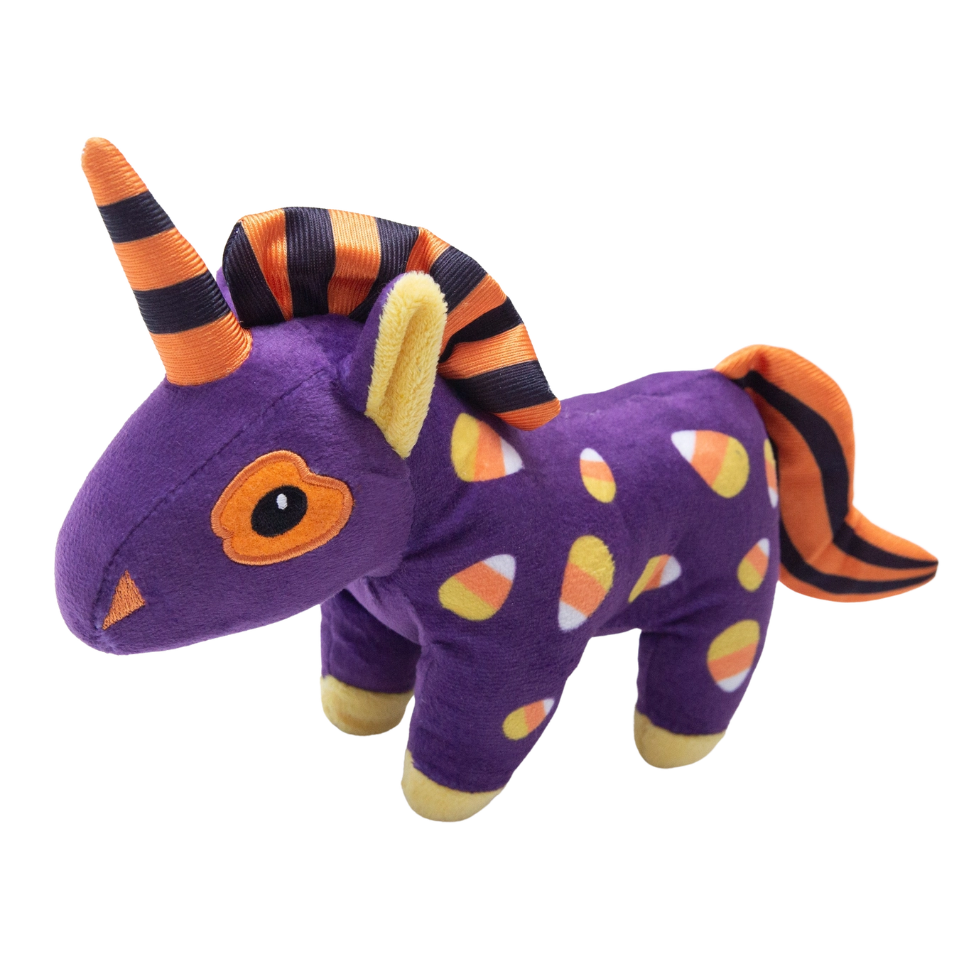 Snug Arooz Candy Corn Unicorn Dog Toy