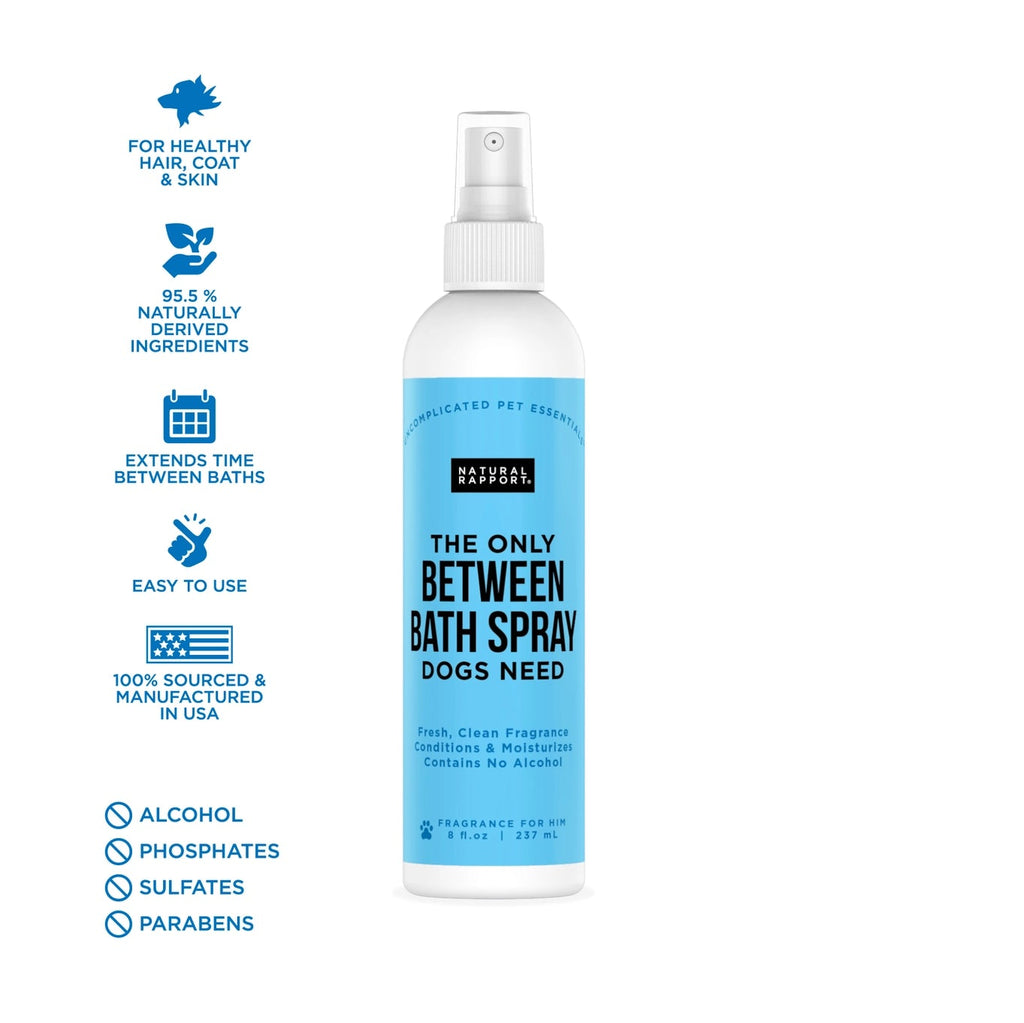Natural Rapport The Only Between Bath Spray Dogs Need