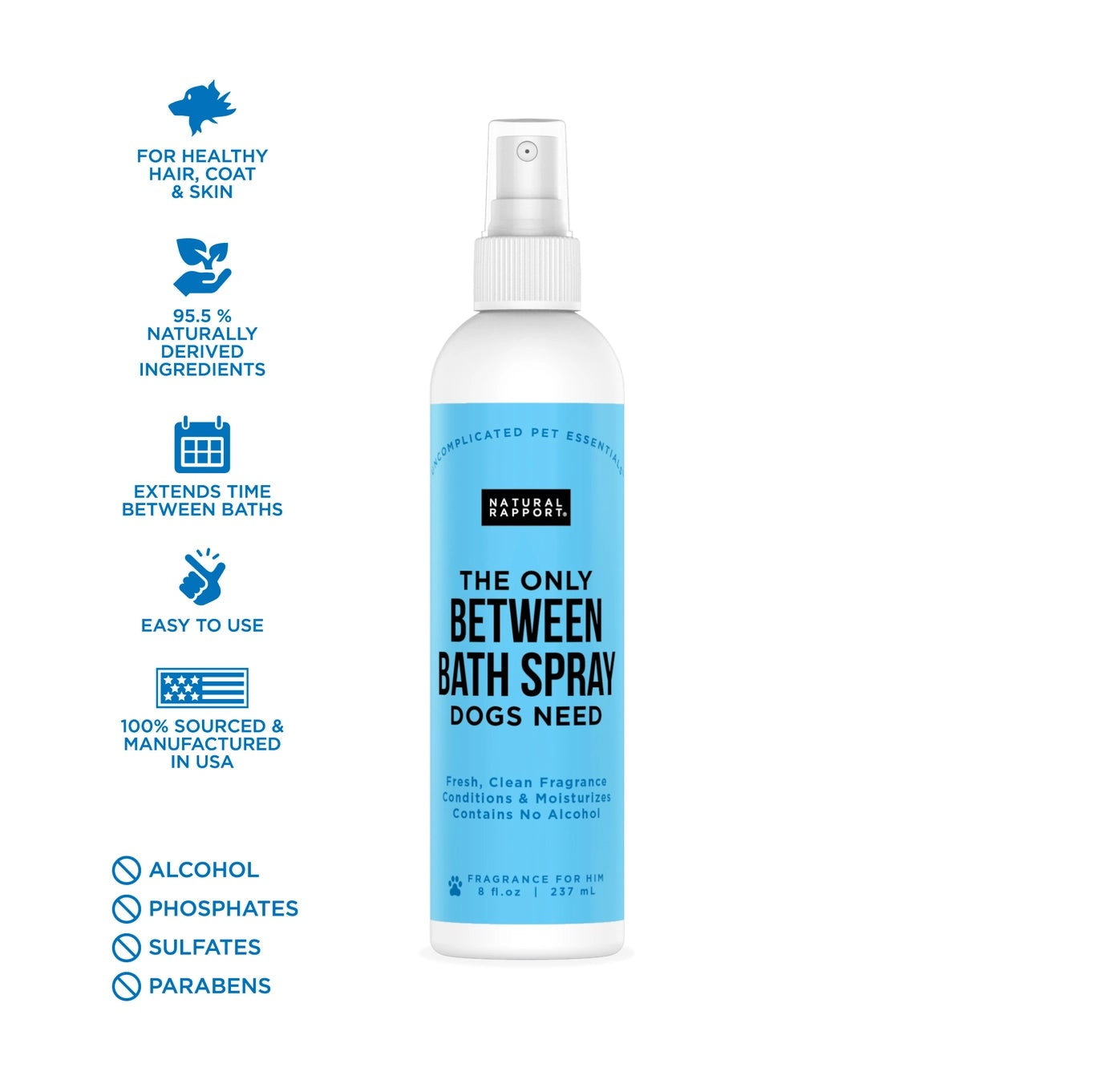 Natural Rapport The Only Between Bath Spray Dogs Need