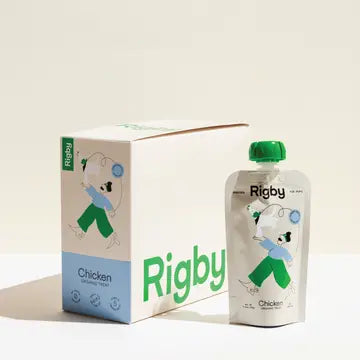 Rigby Organic Chicken Squeeze Pouch - 6 Pack