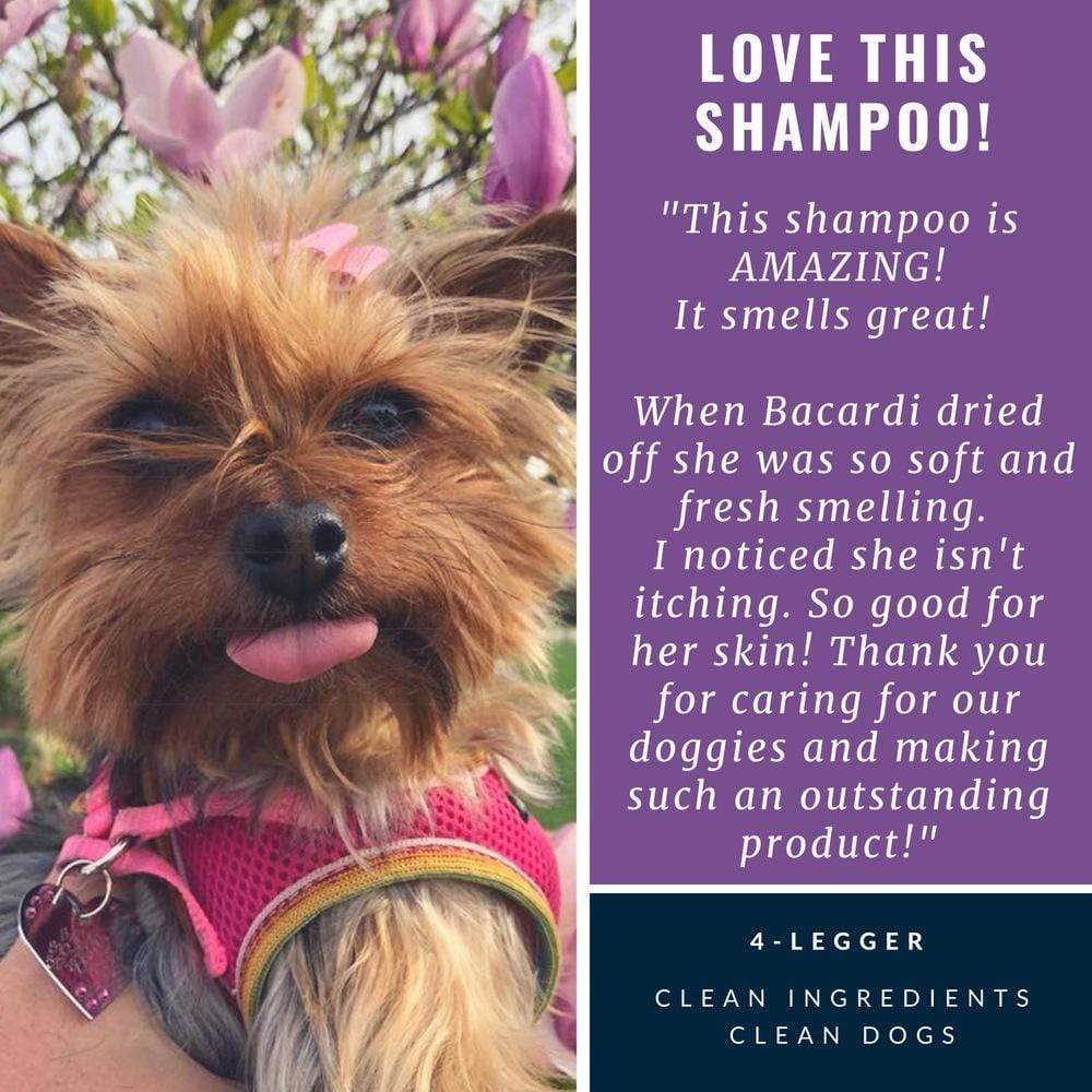 4-Legger Calm Organic Lavender Natural Dog Shampoo with Calendula