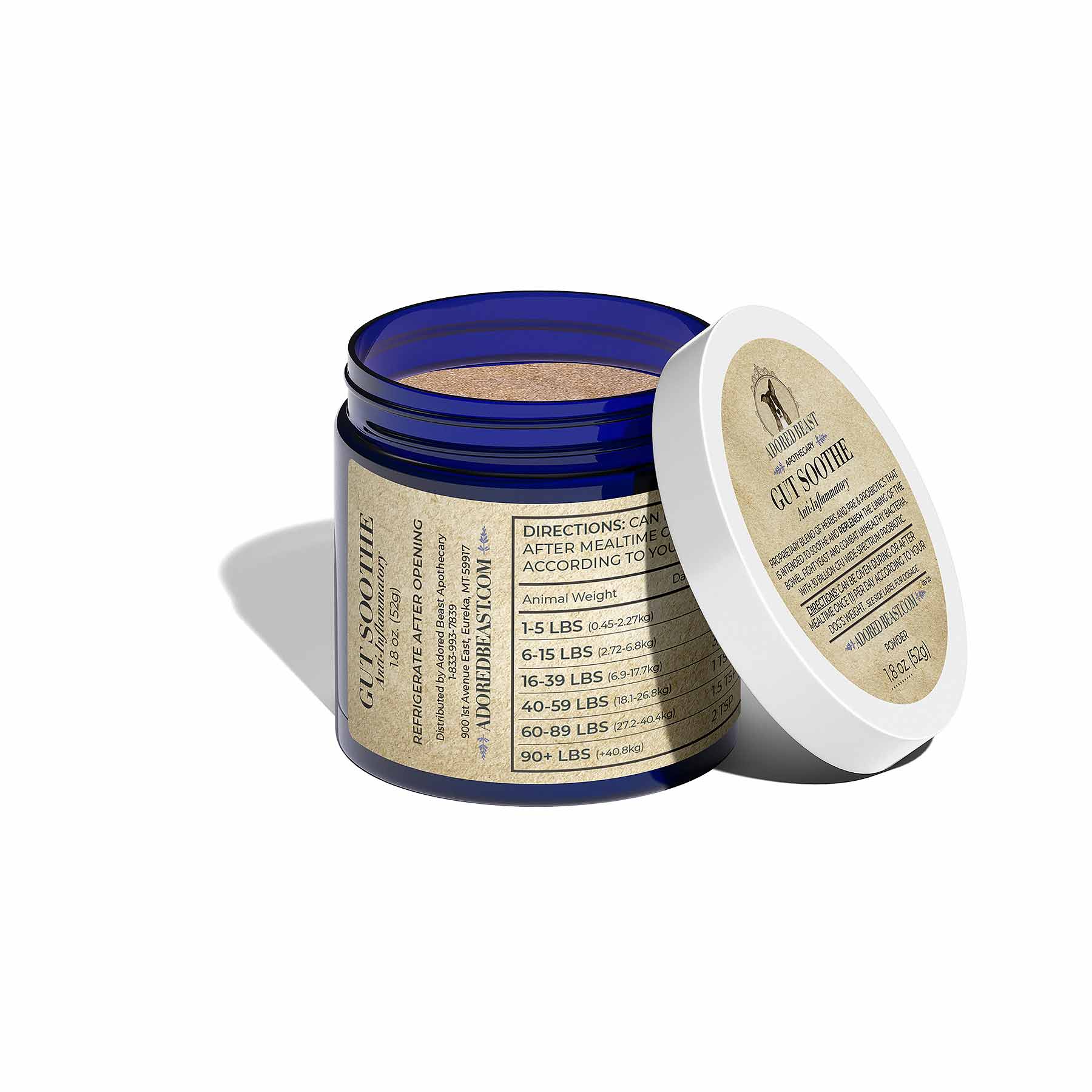Adored Beast Apothecary Canine Gut Soothe 52g