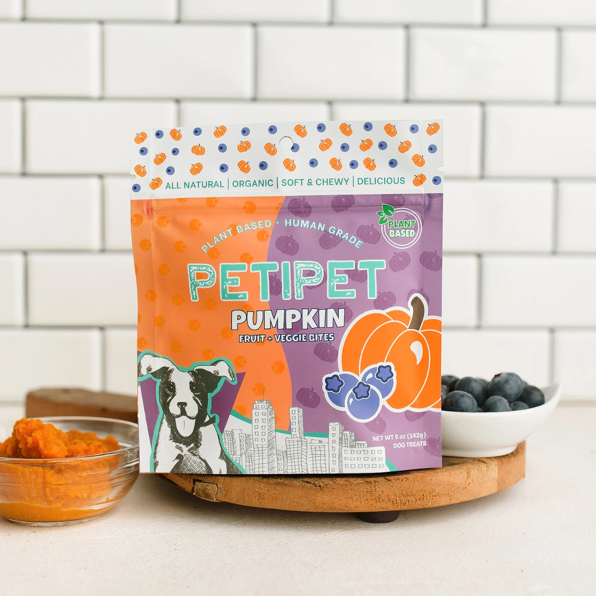 Petipet Pumpkin Treats - Vegan