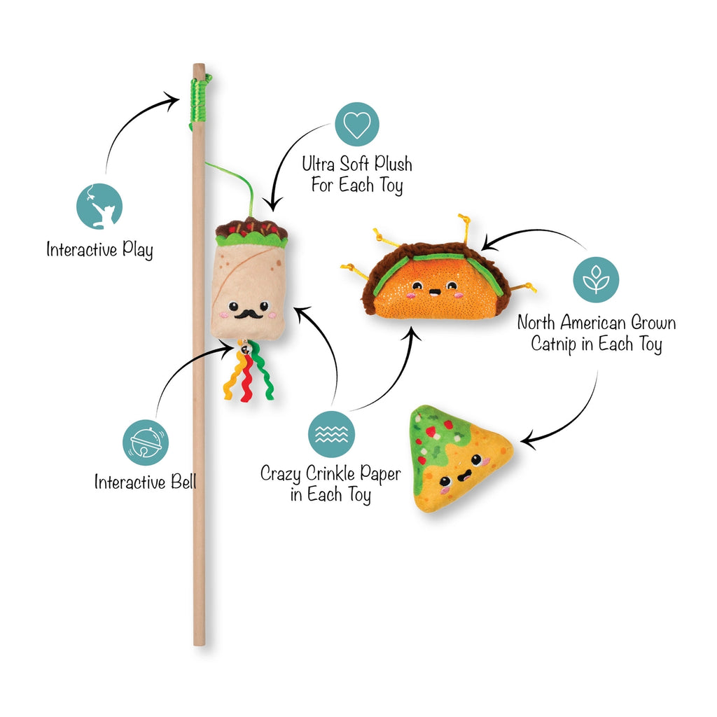 Petshop by Fringe Studio Feeling Like A Guac-Star Multi Pack Cat Toy