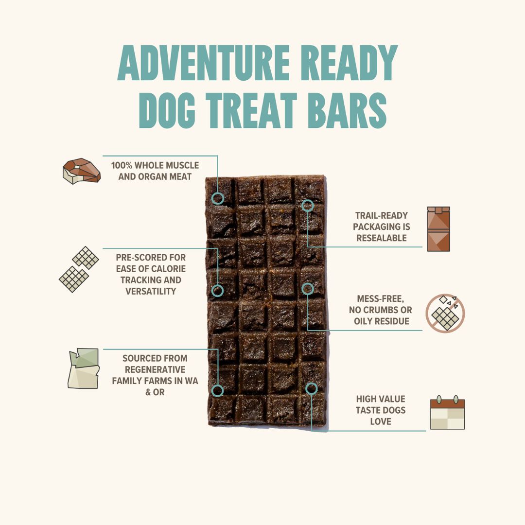 Ryōken Instinct Seafood Treat & Snack Bar For Active Dogs - Energy & Recovery