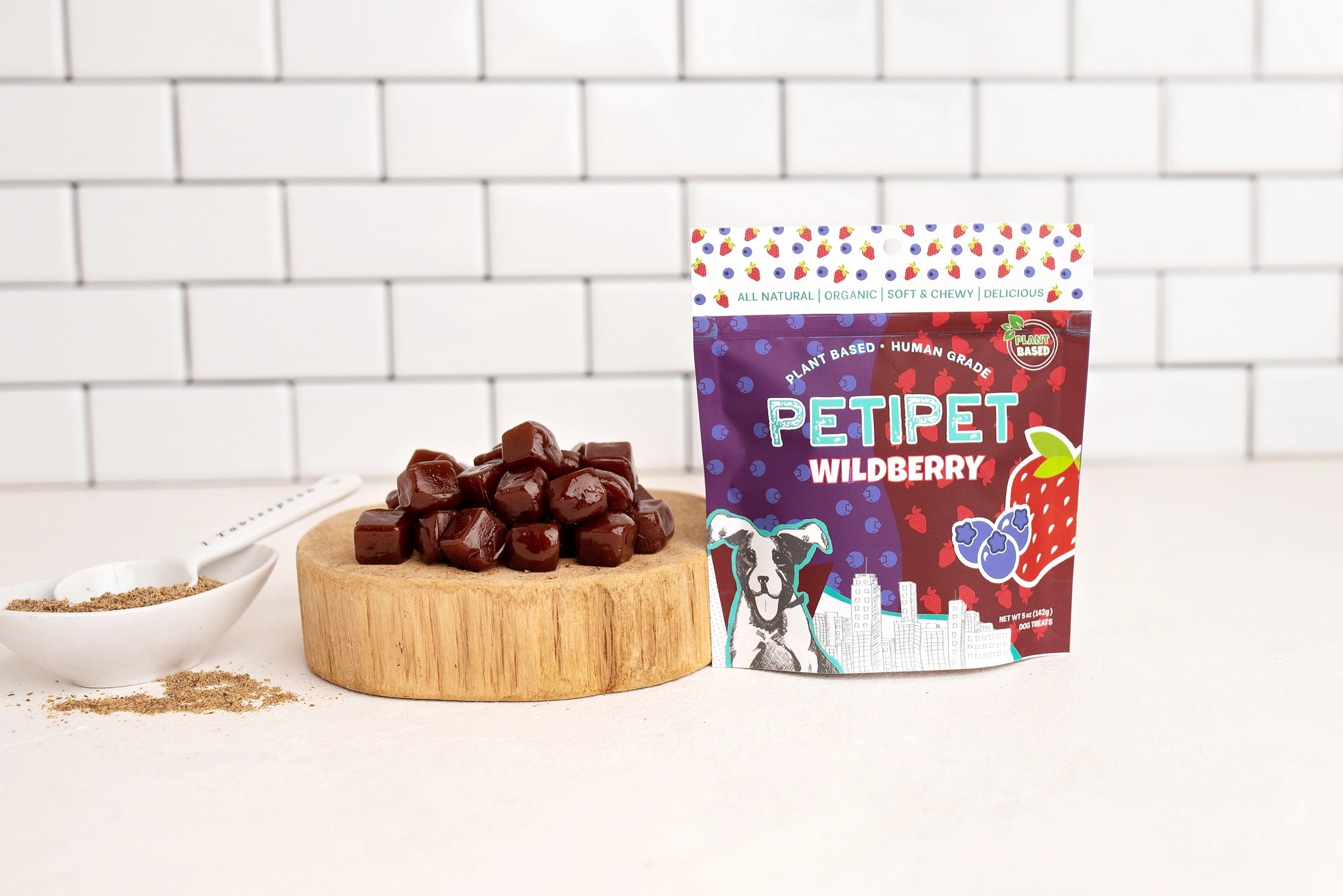 Petipet Wildberry Treats - Vegan