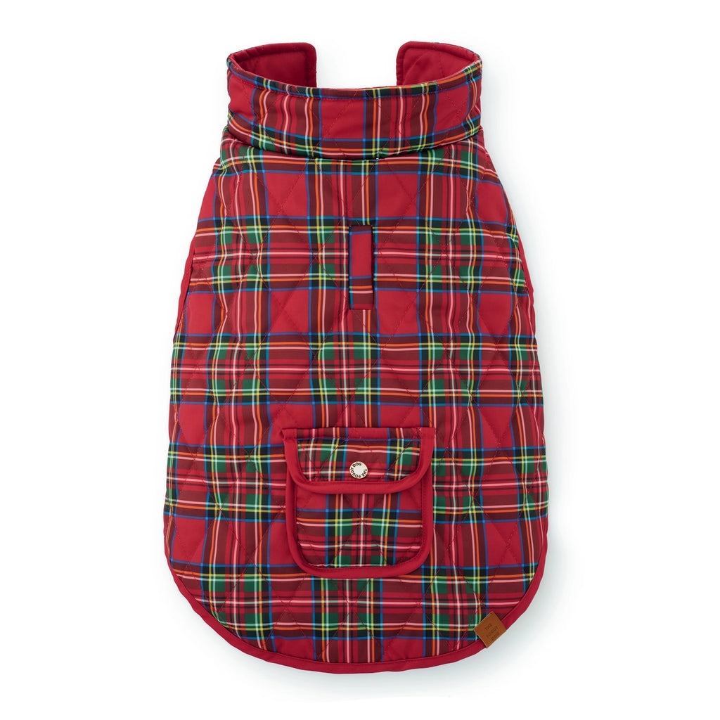 The Foggy Dog Tartan Reversible Dog Jacket