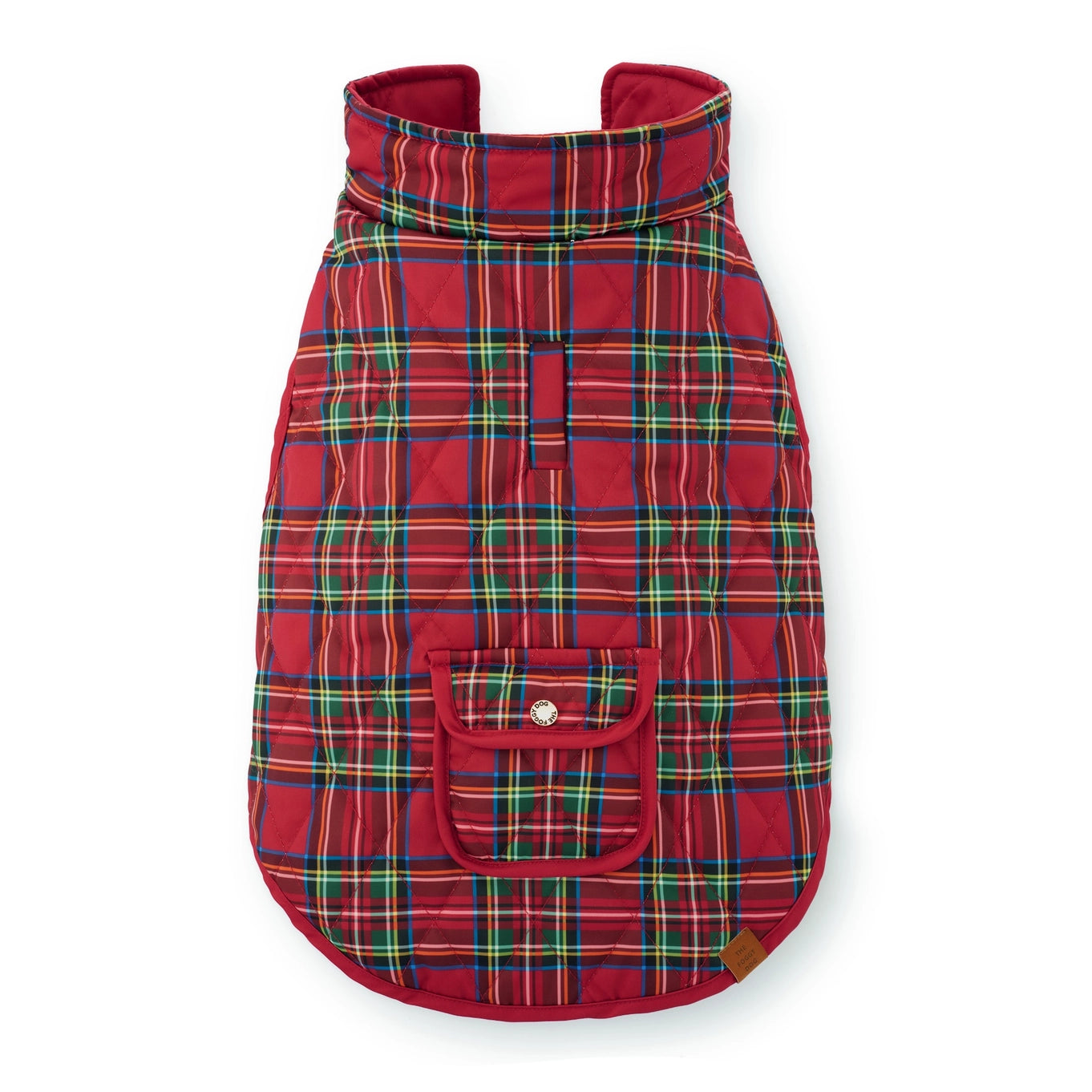 The Foggy Dog Tartan Reversible Dog Jacket